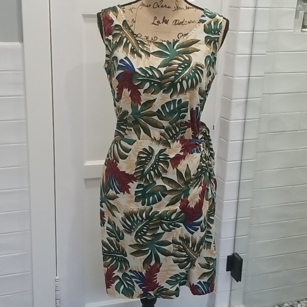 Hawaiian sarong dress
